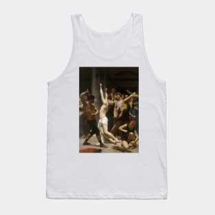 The Flagellation of Our Lord Jesus Christ by William-Adolphe Bouguereau Tank Top